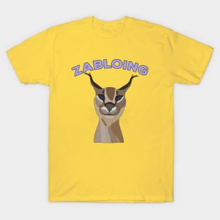 Zabloing Cat Meme T-Shirt